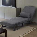 3 in 1 Sleeper Sofa Bed, Futon Sofa Bed for Living Room with Side Pocket, Black Sleepers Sofa Couch with Pullout Bed, Convertible Love Seat Sleepers Bed for Living Room, Bedroom, Small Space